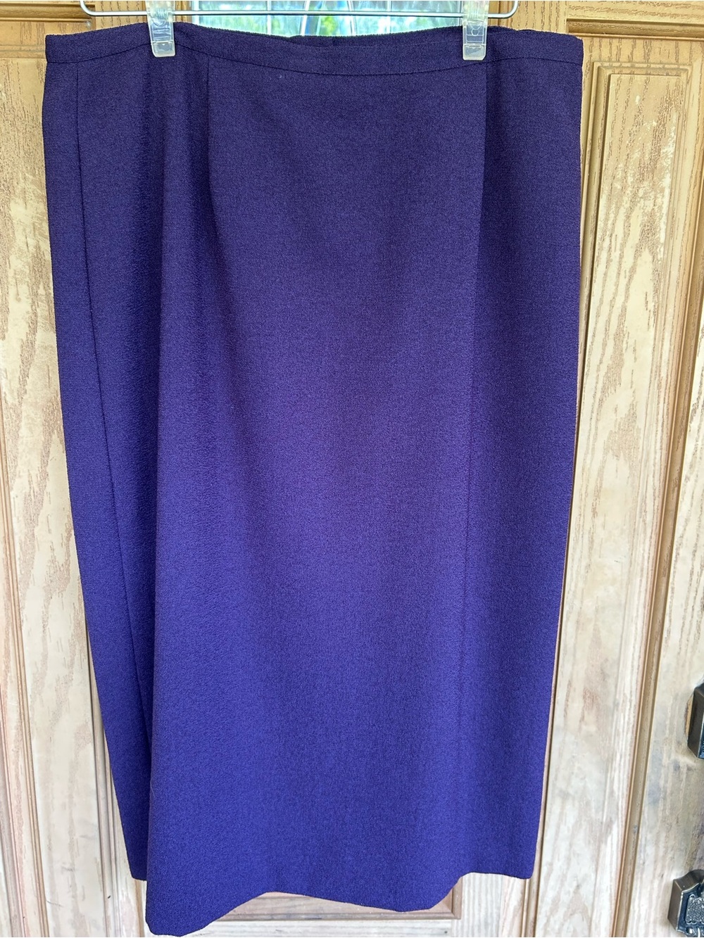 Sag Harbor 14 Petite Plum Buttoned Blazer Jacket skirt set - Picture 7 of 16